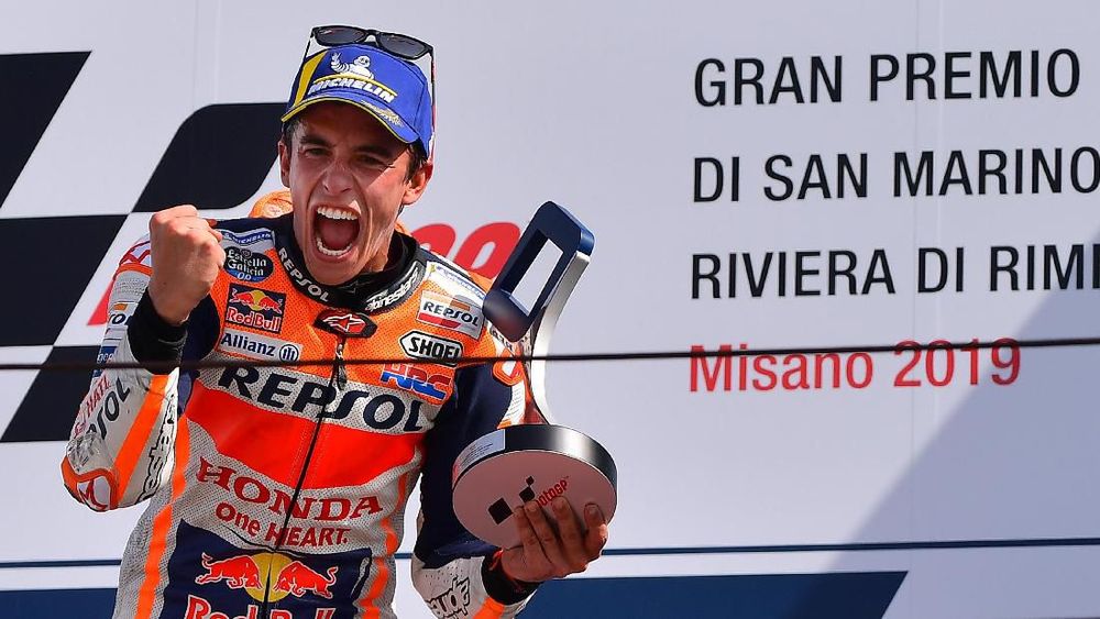 Tentang Raut Wajah Marquez di MotoGP San Marino Tentang Raut Wajah Marquez di MotoGP San Marino