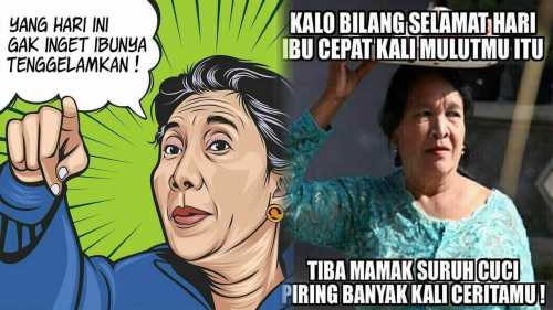 5 Meme Paling Kocak  Ucapan Selamat Hari  Ibu 