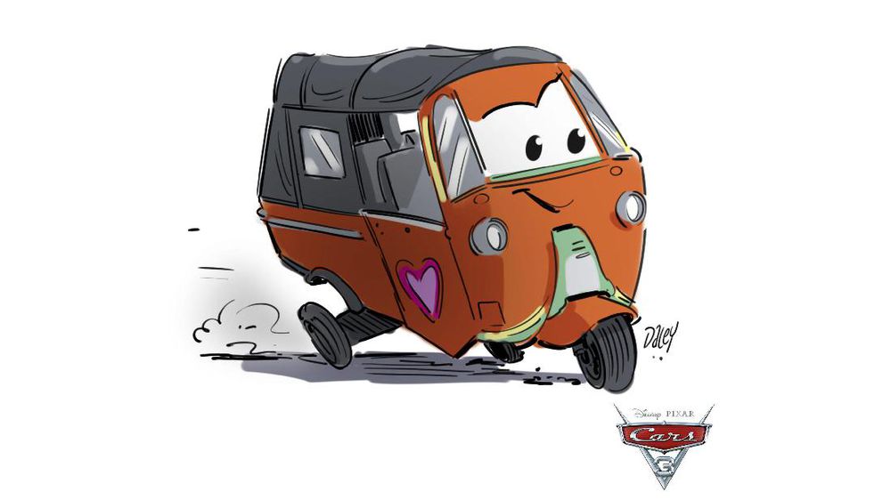 Keren Bajaj Jadi Karakter di Film Disney Cars 3 Uzone Keren Bajaj Jadi Karakter di Film Disney Cars 3 Uzone