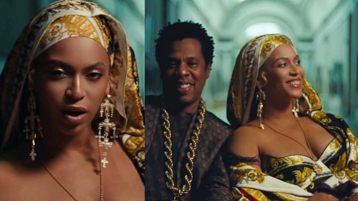 Beyonce Kenakan Anting Rinaldy A. Yunardi dalam Video Klip Apeshit Beyonce Kenakan Anting Rinaldy A. Yunardi dalam Video Klip Apeshit
