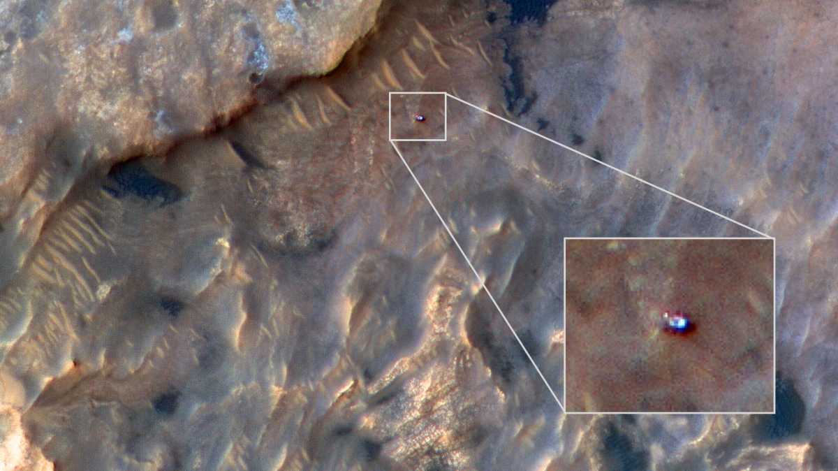 NASA Berhasil Rekam Kegiatan Robot Penjelajah Mars NASA Berhasil Rekam Kegiatan Robot Penjelajah Mars