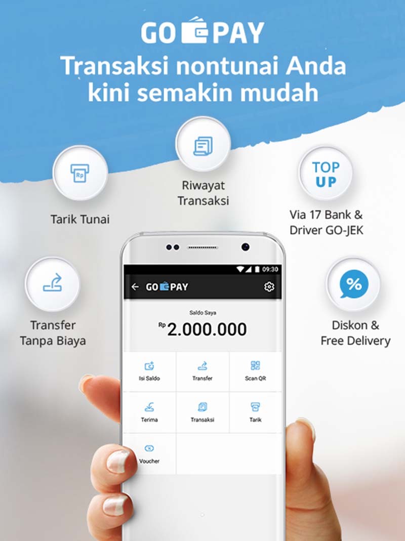 Wow, GO-PAY sekarang bisa tarik tunai Wow, GO-PAY sekarang bisa tarik tunai