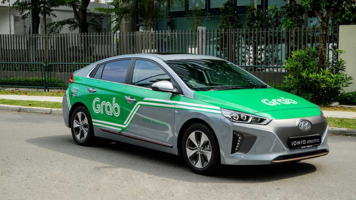 Grab Indonesia  Uji Coba Mobil  Listrik di  Jakarta Awal 