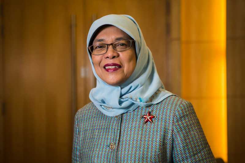 Halimah Yacob, Anak Penjual Nasi Padang yang Jadi Presiden 