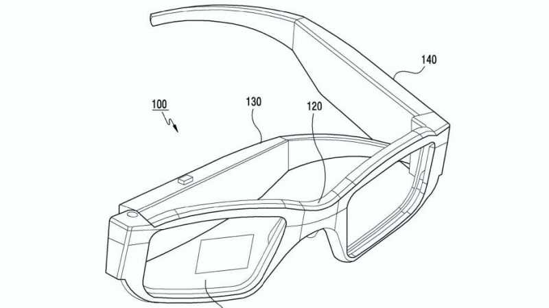 Samsung Terbitkan Paten untuk Kacamata  AR Bisa  Dilipat  