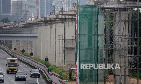 Begini Perkembangan Pembangunan LRT Begini Perkembangan Pembangunan LRT