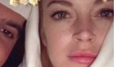 Lindsay Lohan Unggah Photo Berkerudung Putih Lindsay Lohan Unggah Photo Berkerudung Putih