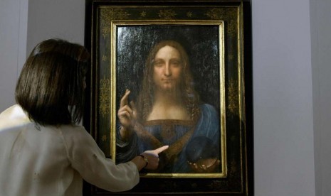  Lukisan  Da  Vinci  Terjual dengan Harga Rp 6 079 Triliun Uzone