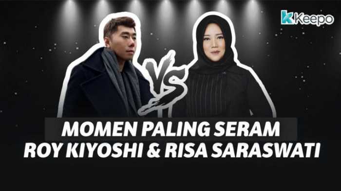 Adu Indigo Roy Kiyoshi vs Risa Saraswati. Ini Momen Terseram Mereka! Adu Indigo Roy Kiyoshi vs Risa Saraswati. Ini Momen Terseram Mereka!