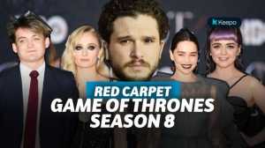 Kemunculan Pemain Game of Thrones Season 8 di Red Carpet Ekslusif