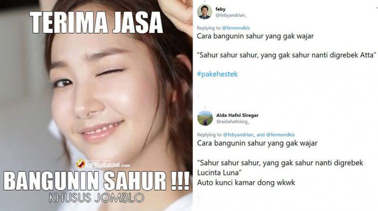 Kocak! 15 Cara nggak Wajar Bangunin Sahur ala Netizen, Jadi Pengen Nampol Kocak! 15 Cara nggak Wajar Bangunin Sahur ala Netizen, Jadi Pengen Nampol