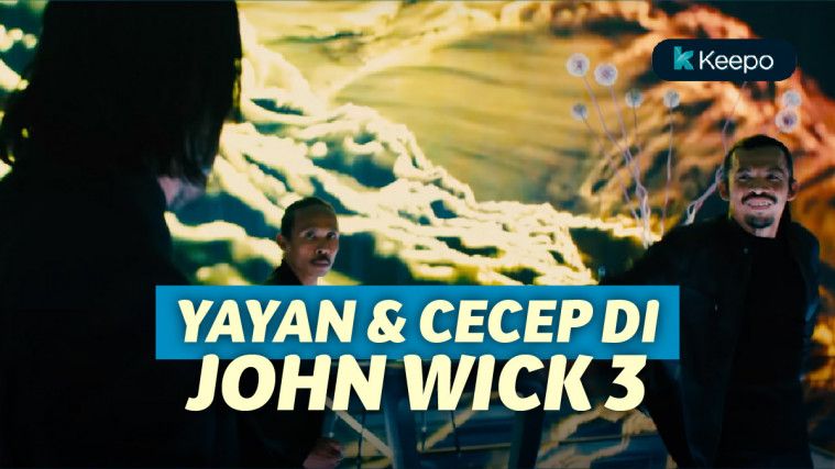 Aksi Yayan Ruhian & Cecep Arif Rahman di John Wick Chapter 3: Parabellum Aksi Yayan Ruhian & Cecep Arif Rahman di John Wick Chapter 3: Parabellum