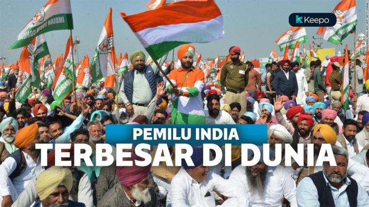 Libatkan 900 Juta Pemilih, Pemilu India Jadi yang Terbesar di Dunia Libatkan 900 Juta Pemilih, Pemilu India Jadi yang Terbesar di Dunia