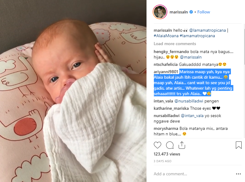 Tergemas, Cantiknya Anak Perempuan Marissa Nasution yang Mirip Boneka Tergemas, Cantiknya Anak Perempuan Marissa Nasution yang Mirip Boneka