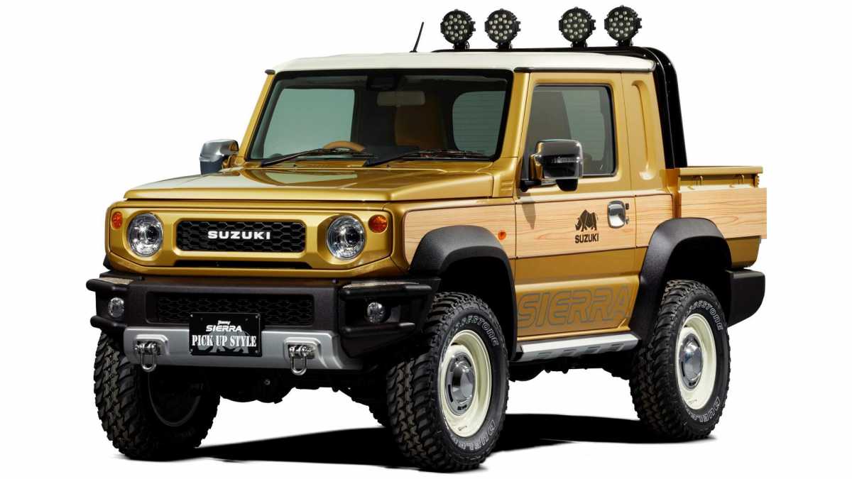 Suzuki Jimny Dirombak, Jadi Pikap dan Mirip Toyota FJ40 Suzuki Jimny Dirombak, Jadi Pikap dan Mirip Toyota FJ40