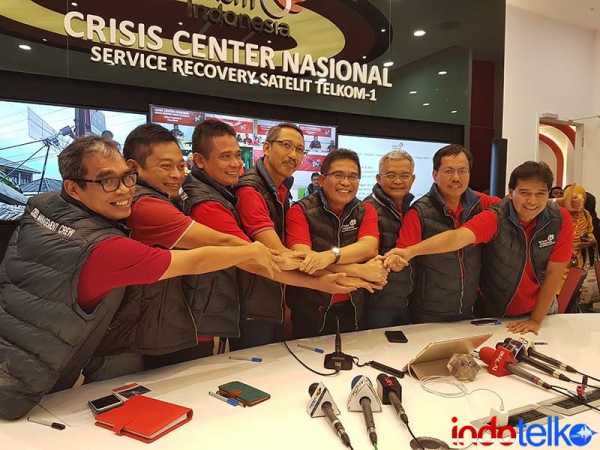 Alhamdulilah, recovery pelanggan satelit Telkom 1 sudah selesai Alhamdulilah, recovery pelanggan satelit Telkom 1 sudah selesai