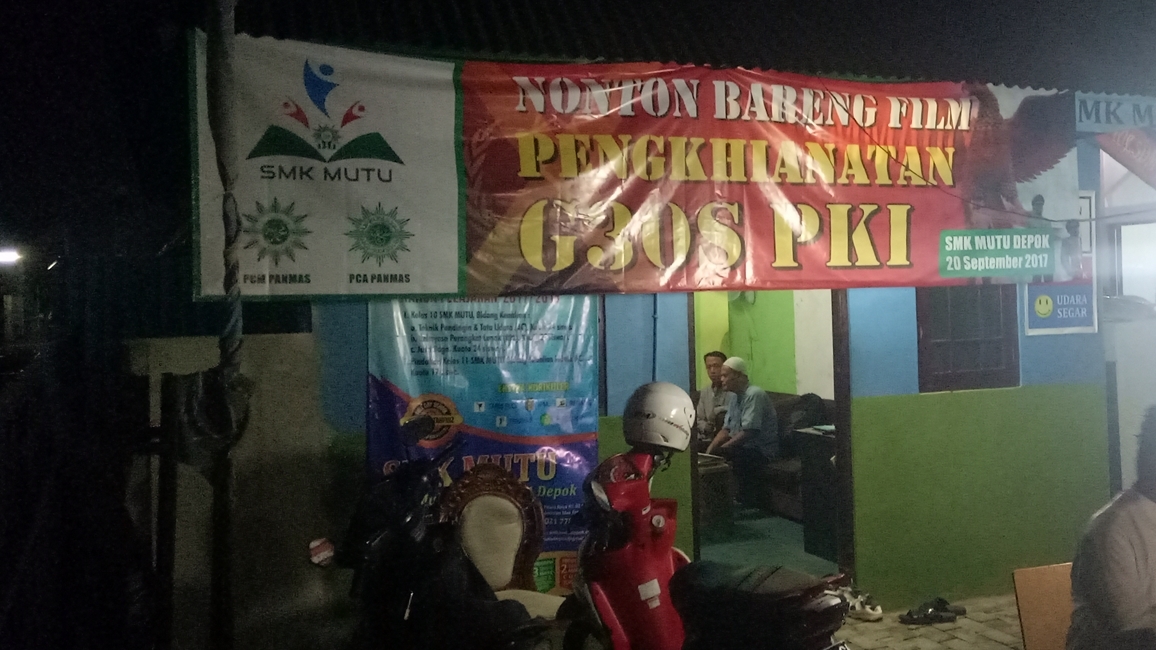 Reaksi Siswa SMK 1 Muhammadiyah Depok Usai Nobar Film G30S/PKI Reaksi Siswa SMK 1 Muhammadiyah Depok Usai Nobar Film G30S/PKI