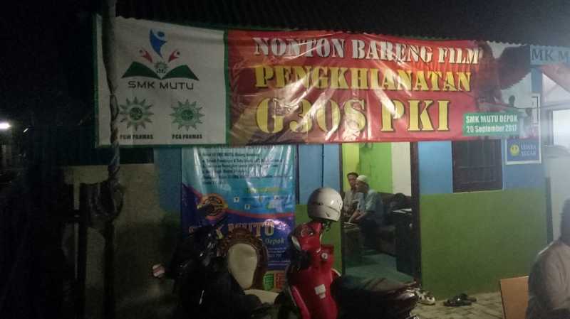 Reaksi Siswa SMK 1 Muhammadiyah Depok Usai Nobar Film G30S Reaksi Siswa SMK 1 Muhammadiyah Depok Usai Nobar Film G30S