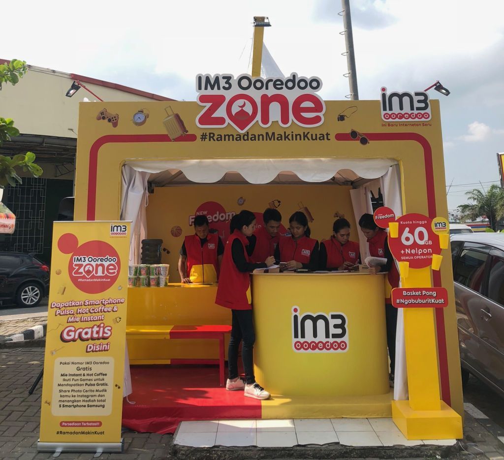 IM3 Siapkan Ooredoo Zone di Sepanjang Jalur Mudik untuk Lebaran 2019 IM3 Siapkan Ooredoo Zone di Sepanjang Jalur Mudik untuk Lebaran 2019