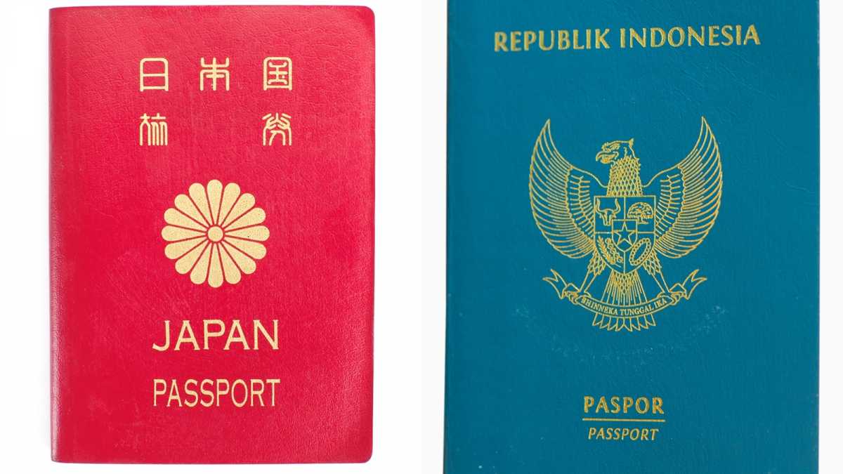Paspor Jepang Jadi yang Terkuat di Dunia, Indonesia Peringkat ke69