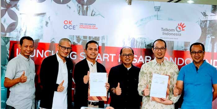 Telkom dukung Smart Pasar di Jakarta Telkom dukung Smart Pasar di Jakarta
