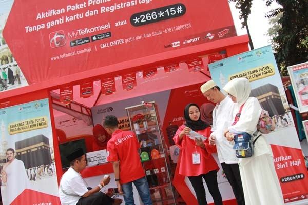 Ini penawaran Telkomsel bagi jemaah haji Ini penawaran Telkomsel bagi jemaah haji