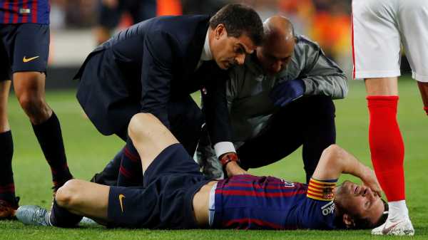Cedera, Lionel Messi Absen Selama Tiga Minggu Cedera, Lionel Messi Absen Selama Tiga Minggu