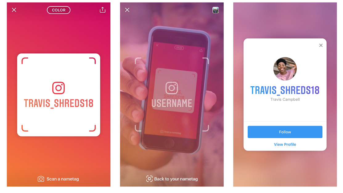 Instagram Luncurkan Fitur Nametag, Cara Baru Menambahkan Teman Instagram Luncurkan Fitur Nametag, Cara Baru Menambahkan Teman