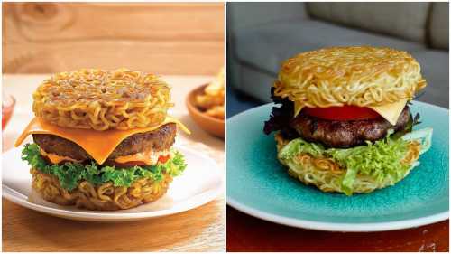 Resep Masakan Indomie Burger Praktis dan Mengenyangkan